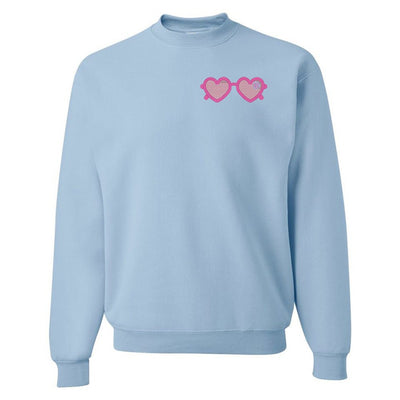 Monogrammed Sunglasses Crewneck Sweatshirt - United Monograms