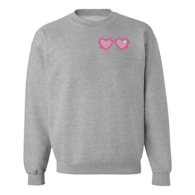 Monogrammed Sunglasses Crewneck Sweatshirt - United Monograms