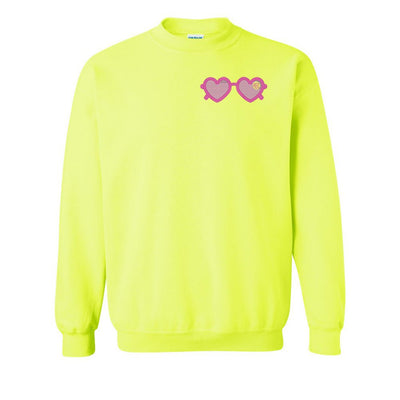 Monogrammed Sunglasses Crewneck Sweatshirt - United Monograms