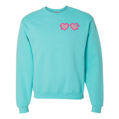 Monogrammed Sunglasses Crewneck Sweatshirt - United Monograms