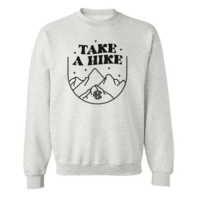 Monogrammed 'Take A Hike' Crewneck Sweatshirt - United Monograms