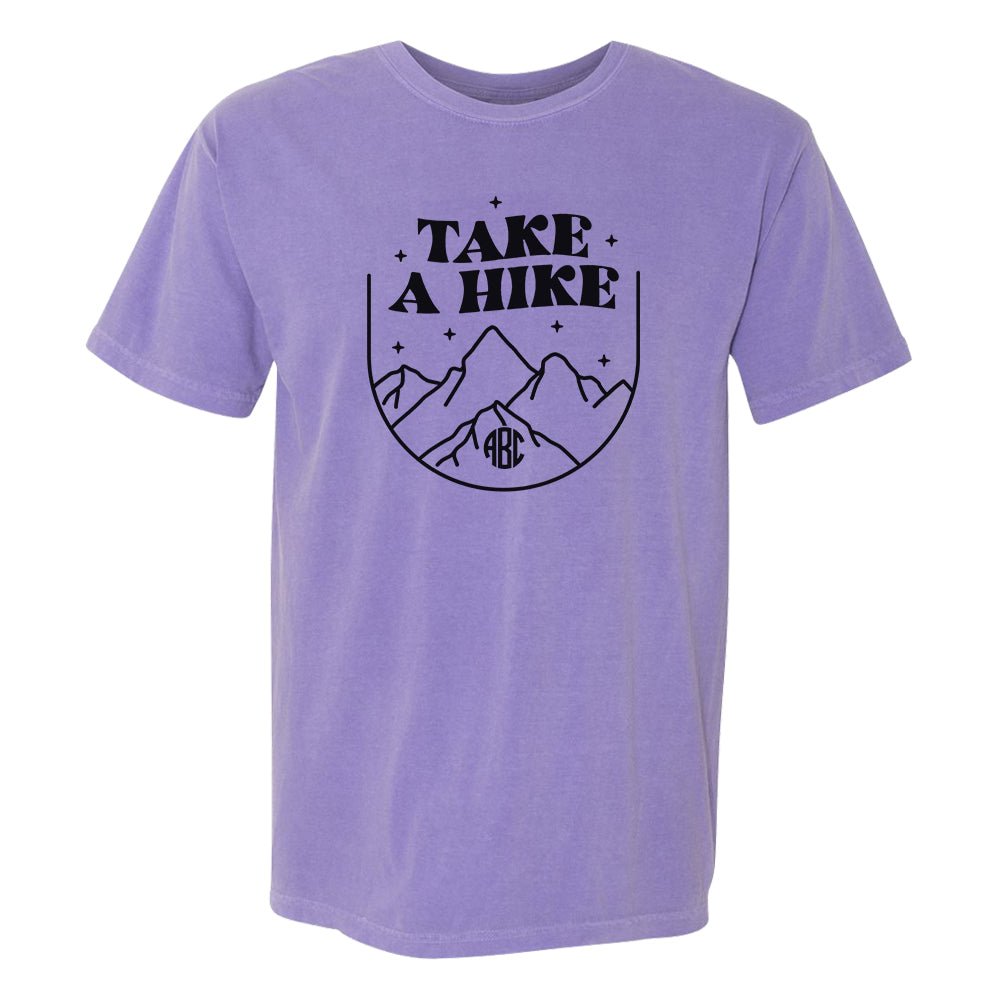 Monogrammed 'Take A Hike' T-Shirt - United Monograms
