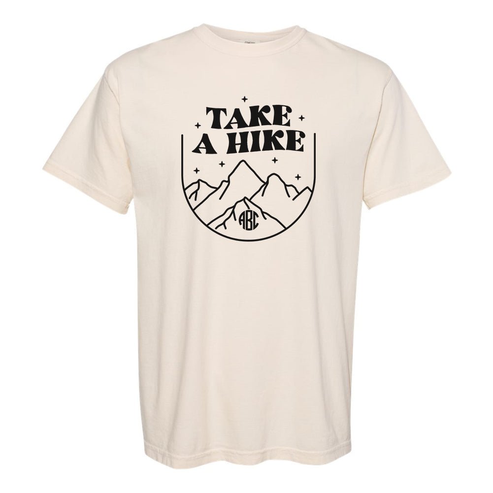 Monogrammed 'Take A Hike' T-Shirt - United Monograms