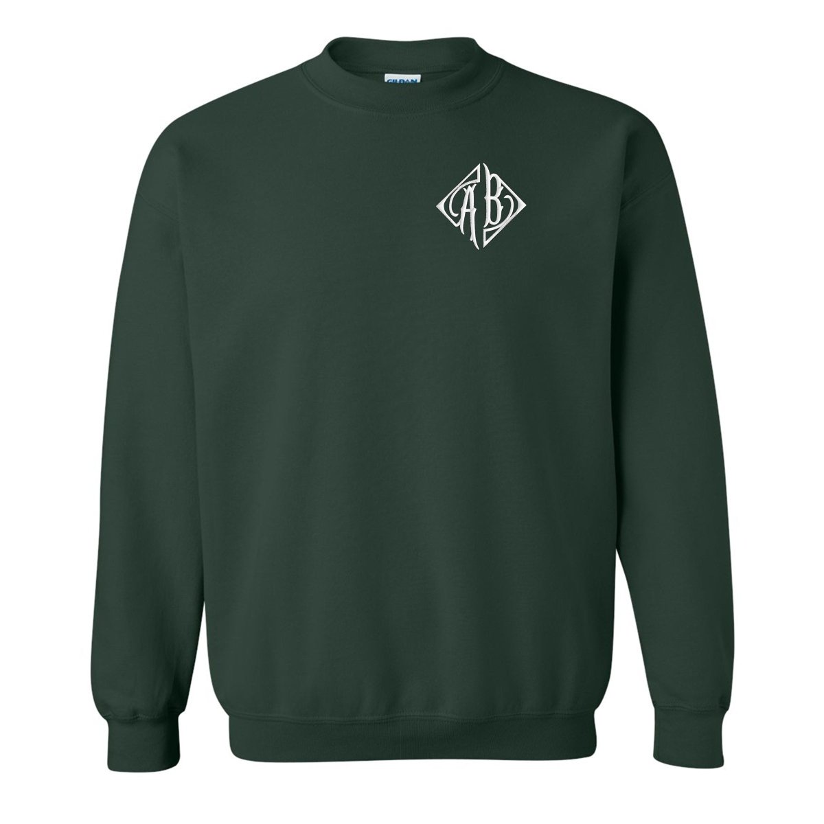 Monogrammed Team Color Crewneck - United Monograms