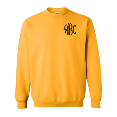 Monogrammed Team Color Crewneck - United Monograms