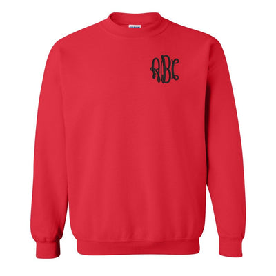 Monogrammed Team Color Crewneck - United Monograms