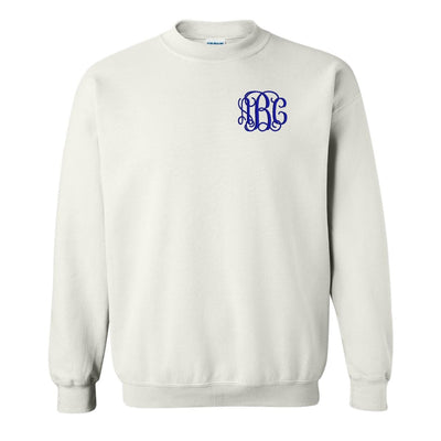 Monogrammed Team Color Crewneck - United Monograms