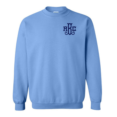 Monogrammed Team Color Crewneck - United Monograms
