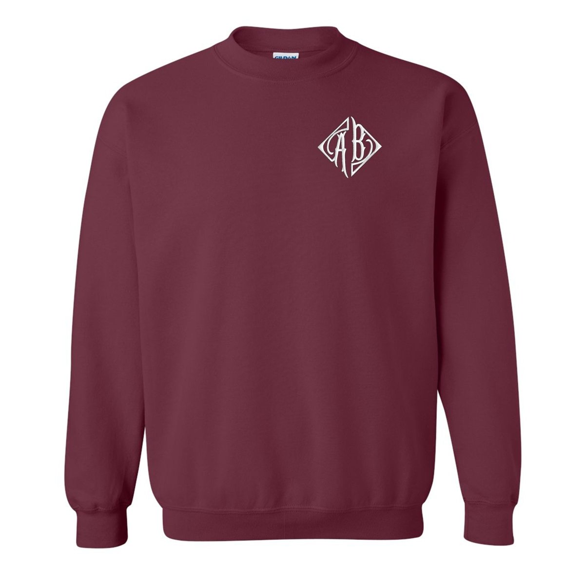 Monogrammed Team Color Crewneck - United Monograms