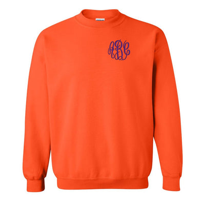 Monogrammed Team Color Crewneck - United Monograms
