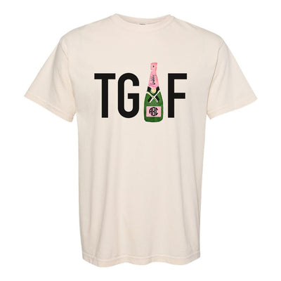 Monogrammed 'TGIF' Tee - United Monograms