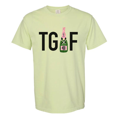 Monogrammed 'TGIF' Tee - United Monograms