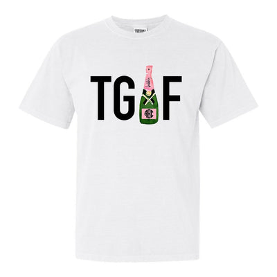 Monogrammed 'TGIF' Tee - United Monograms