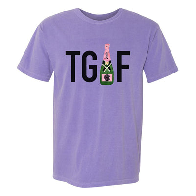 Monogrammed 'TGIF' Tee - United Monograms