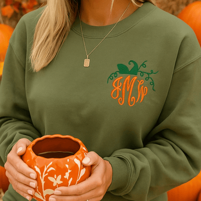 Monogrammed 'That’s My Pumpkin' Sweatshirt - United Monograms