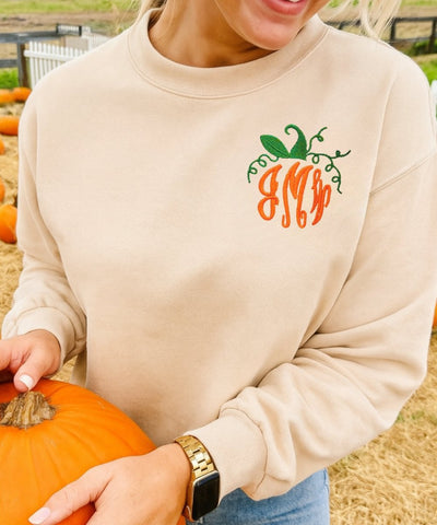 Monogrammed 'That’s My Pumpkin' Sweatshirt - United Monograms
