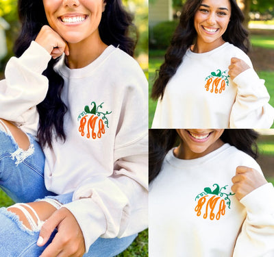 Monogrammed 'That’s My Pumpkin' Sweatshirt - United Monograms