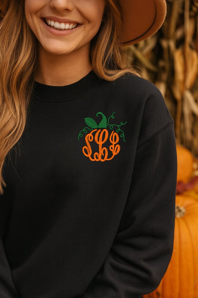Monogrammed 'That’s My Pumpkin' Sweatshirt - United Monograms