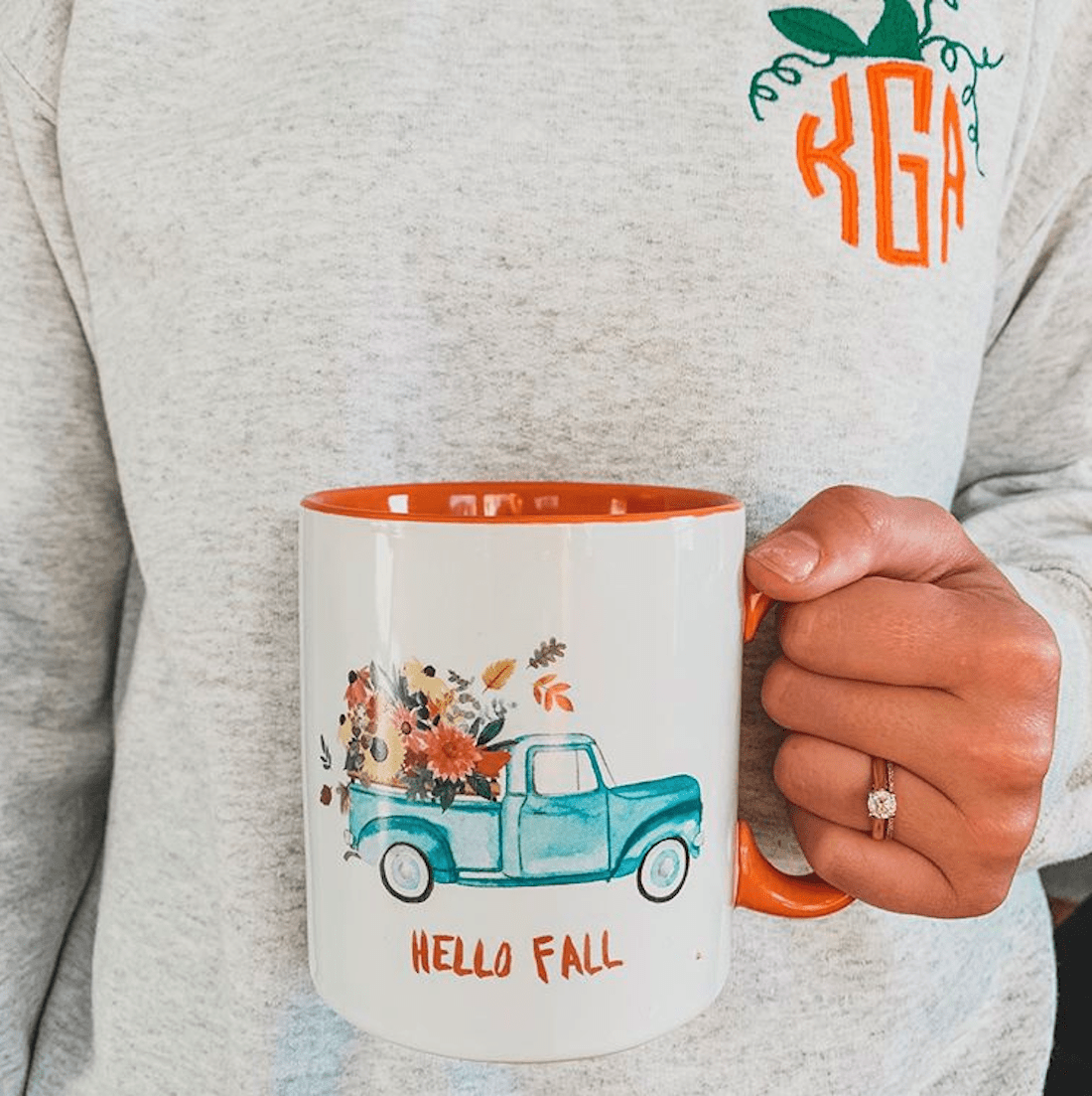 Monogrammed 'That’s My Pumpkin' Sweatshirt - United Monograms