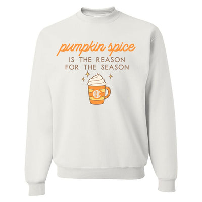Monogrammed 'The Reason For The Season' Crewneck Sweatshirt - United Monograms