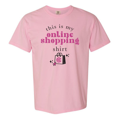 Monogrammed 'This Is My Online Shopping Shirt' T-Shirt - United Monograms