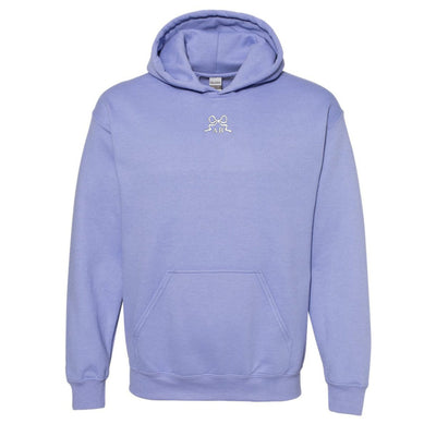 Monogrammed 'Tiny Bow' Hoodie - United Monograms
