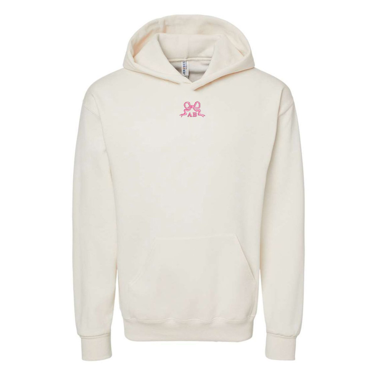 Monogrammed 'Tiny Bow' Hoodie - United Monograms
