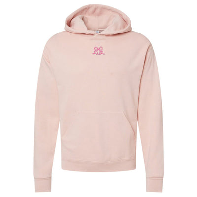 Monogrammed 'Tiny Bow' Hoodie - United Monograms