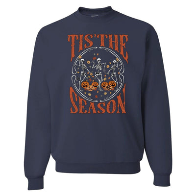 Monogrammed 'Tis The Season Skeletons' Crewneck Sweatshirt - United Monograms