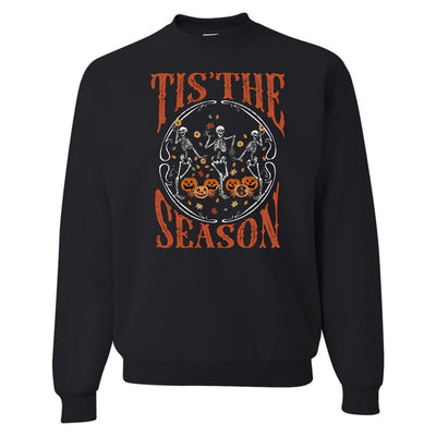 Monogrammed 'Tis The Season Skeletons' Crewneck Sweatshirt - United Monograms