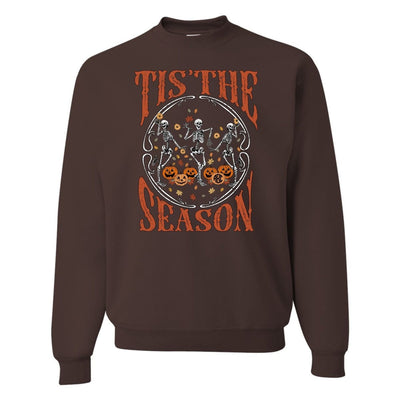 Monogrammed 'Tis The Season Skeletons' Crewneck Sweatshirt - United Monograms