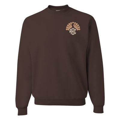 Monogrammed Turkey Crewneck Sweatshirt - United Monograms