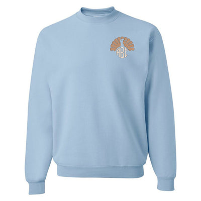 Monogrammed Turkey Crewneck Sweatshirt - United Monograms