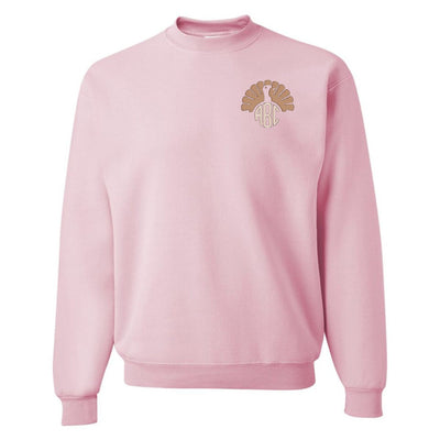 Monogrammed Turkey Crewneck Sweatshirt - United Monograms