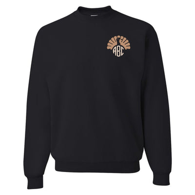 Monogrammed Turkey Crewneck Sweatshirt - United Monograms