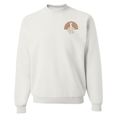 Monogrammed Turkey Crewneck Sweatshirt - United Monograms