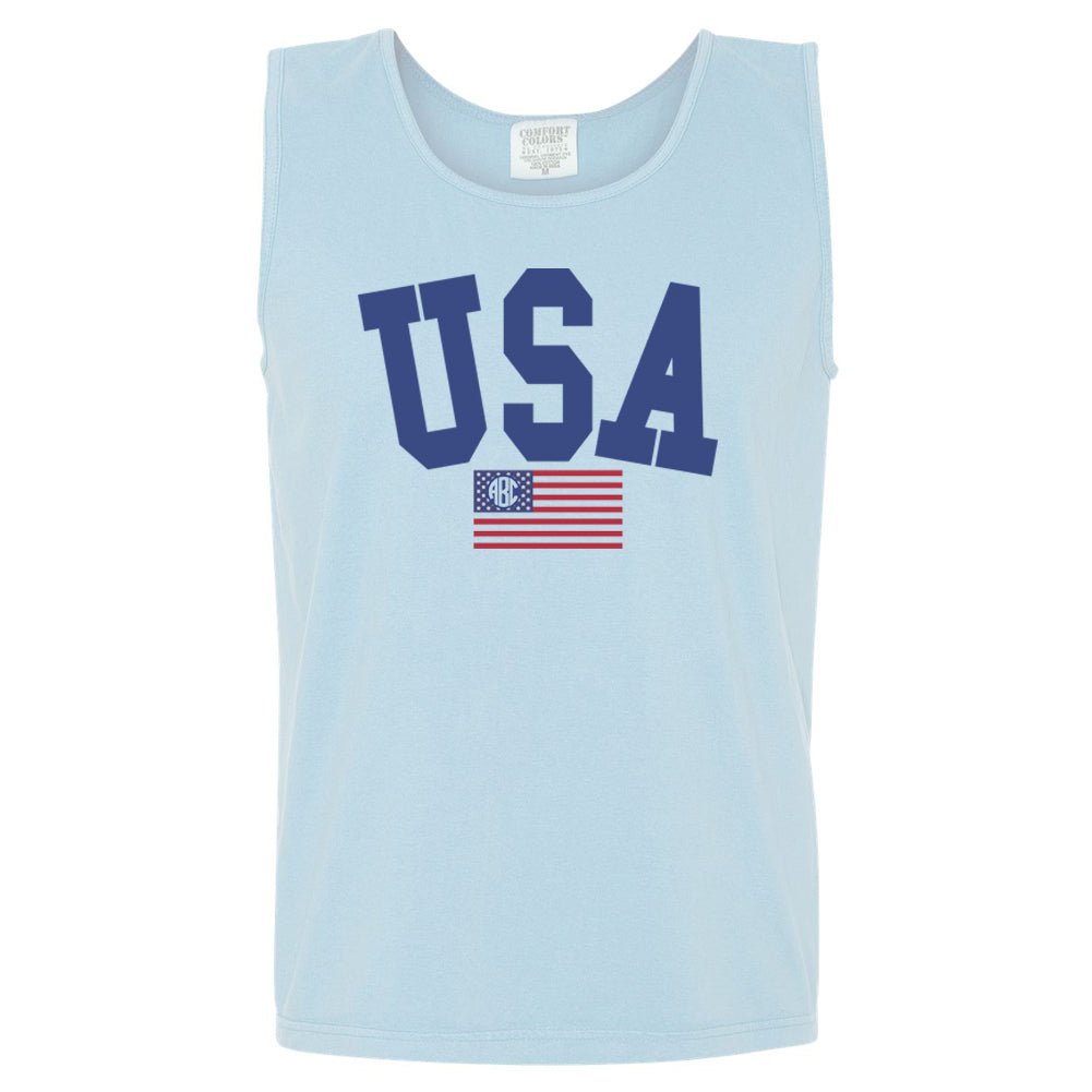 Monogrammed 'USA Classic' Tank Top - United Monograms