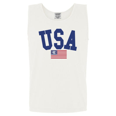 Monogrammed 'USA Classic' Tank Top - United Monograms