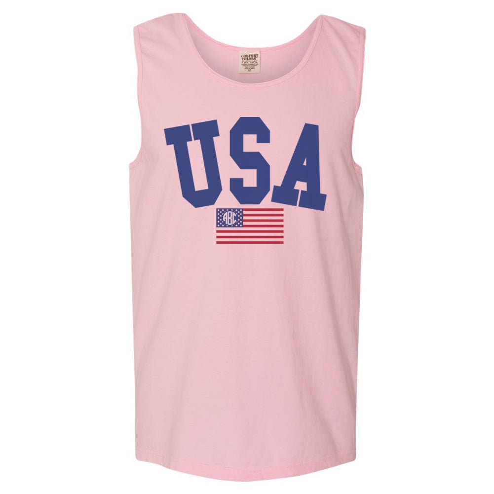 Monogrammed 'USA Classic' Tank Top - United Monograms