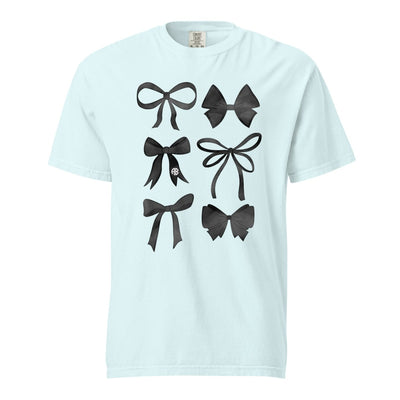 Monogrammed 'Watercolor Bows' T-Shirt - United Monograms