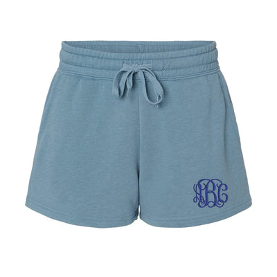 Monogrammed Wave Wash Shorts - United Monograms