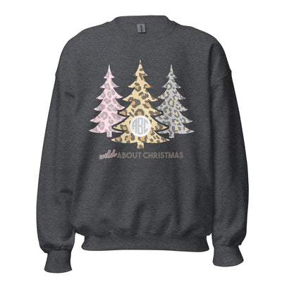 Monogrammed 'Wild About Christmas' Crewneck Sweatshirt - United Monograms