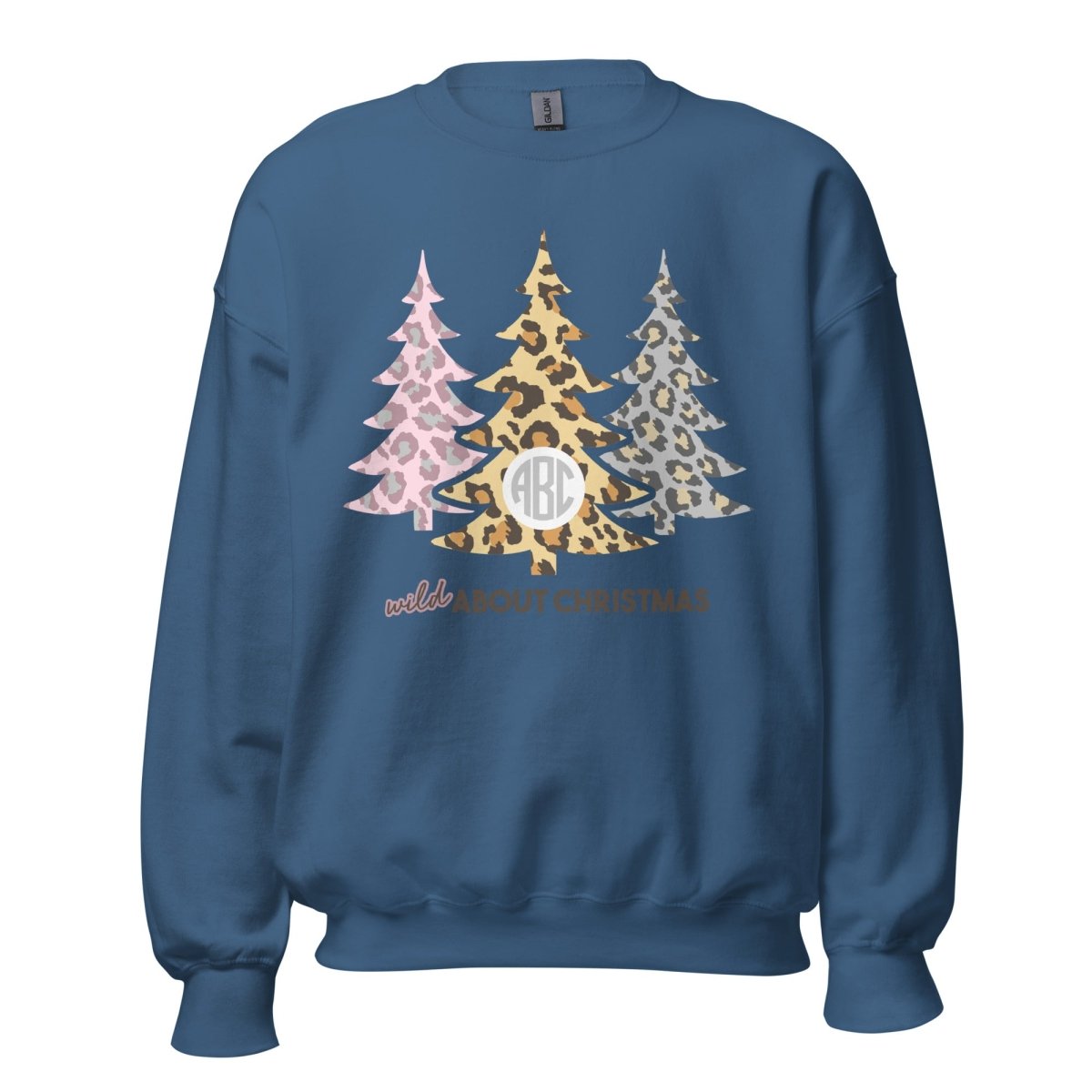 Monogrammed 'Wild About Christmas' Crewneck Sweatshirt - United Monograms