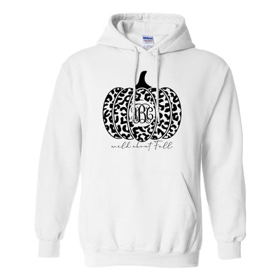 Monogrammed 'Wild About Fall' Hoodie - United Monograms