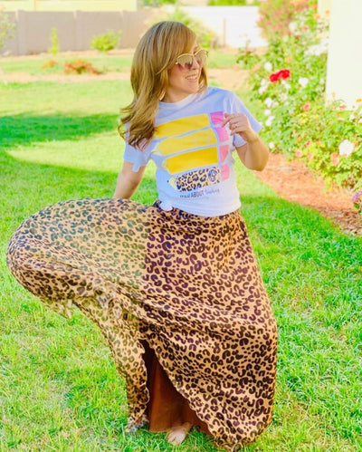 Monogrammed 'Wild About Teaching' T-Shirt - United Monograms