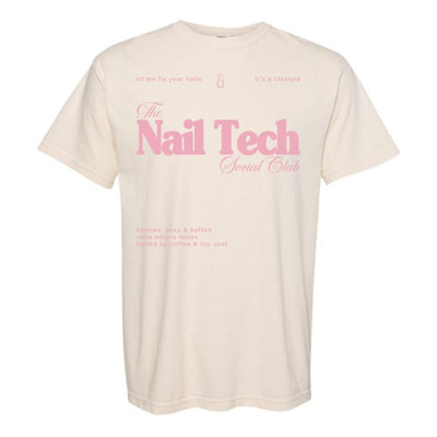 'Nail Tech Social Club' T-Shirt - United Monograms