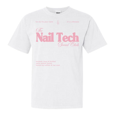 'Nail Tech Social Club' T-Shirt - United Monograms
