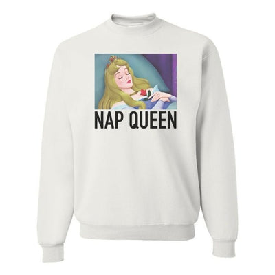 'Nap Queen' Crewneck Sweatshirt - United Monograms
