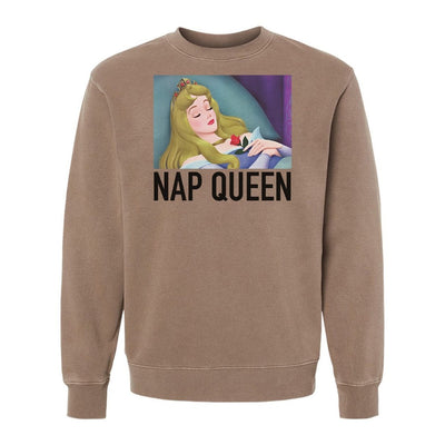 'Nap Queen' Princess Cozy Crew - United Monograms