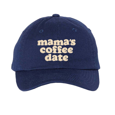 Kids 'Mama's Coffee Date' Baseball Hat